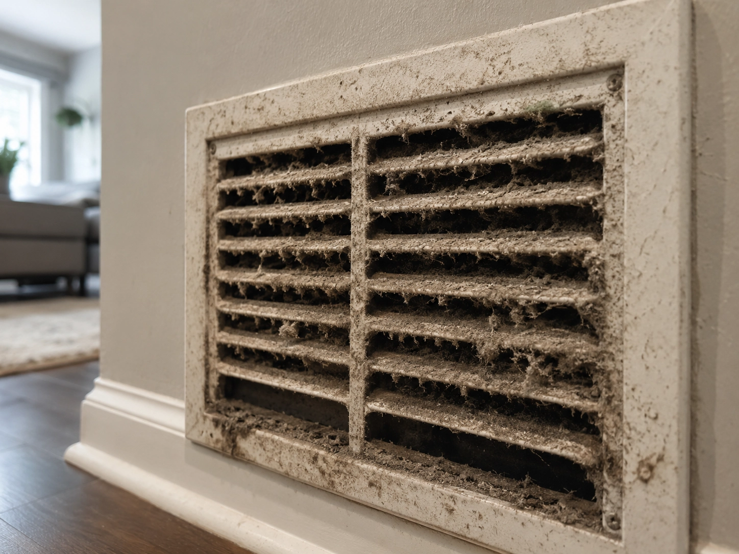 Air vent cleaning Lewisville TX before repair