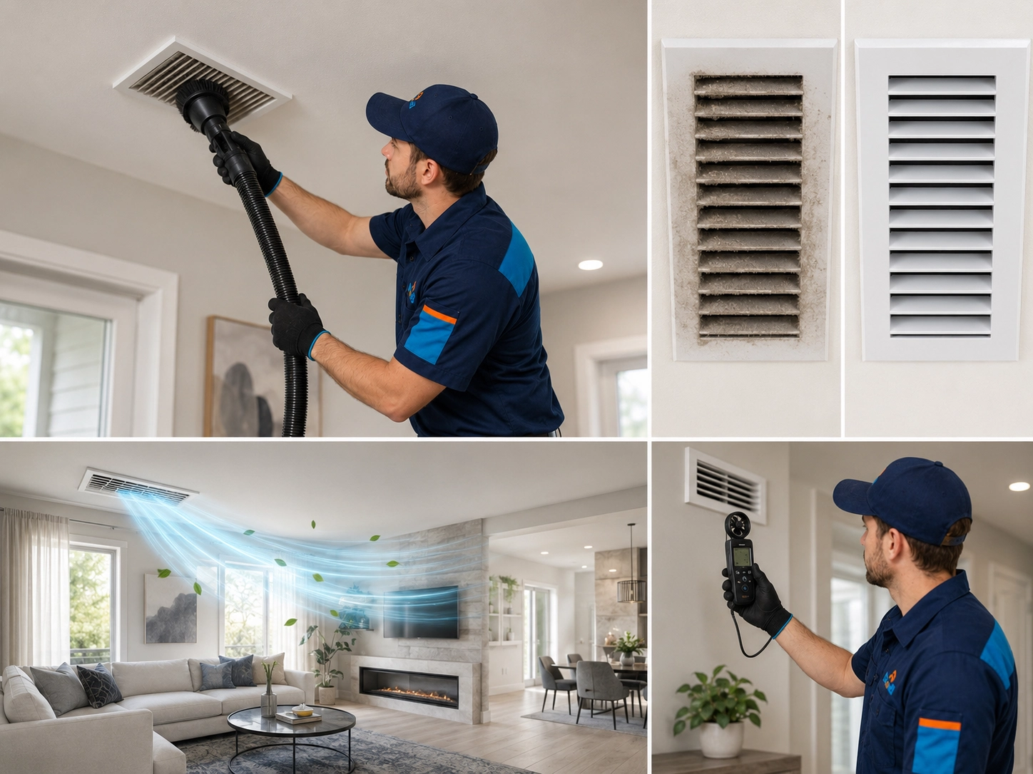 High Performance Tools for air vent cleaning