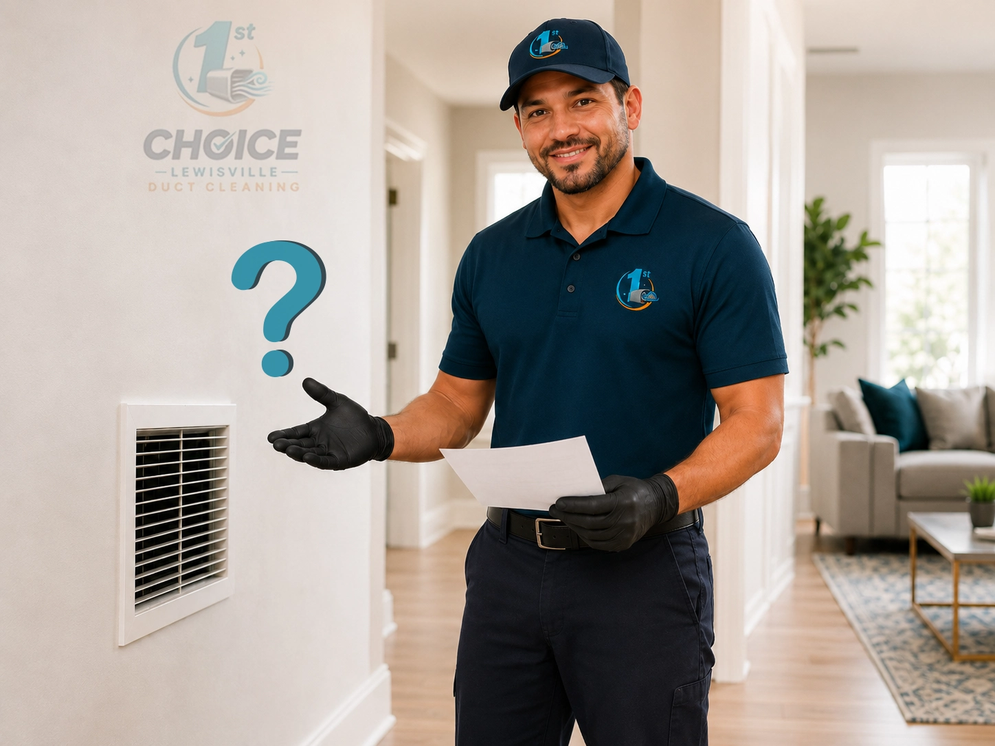 Duct cleaning technician - contact us