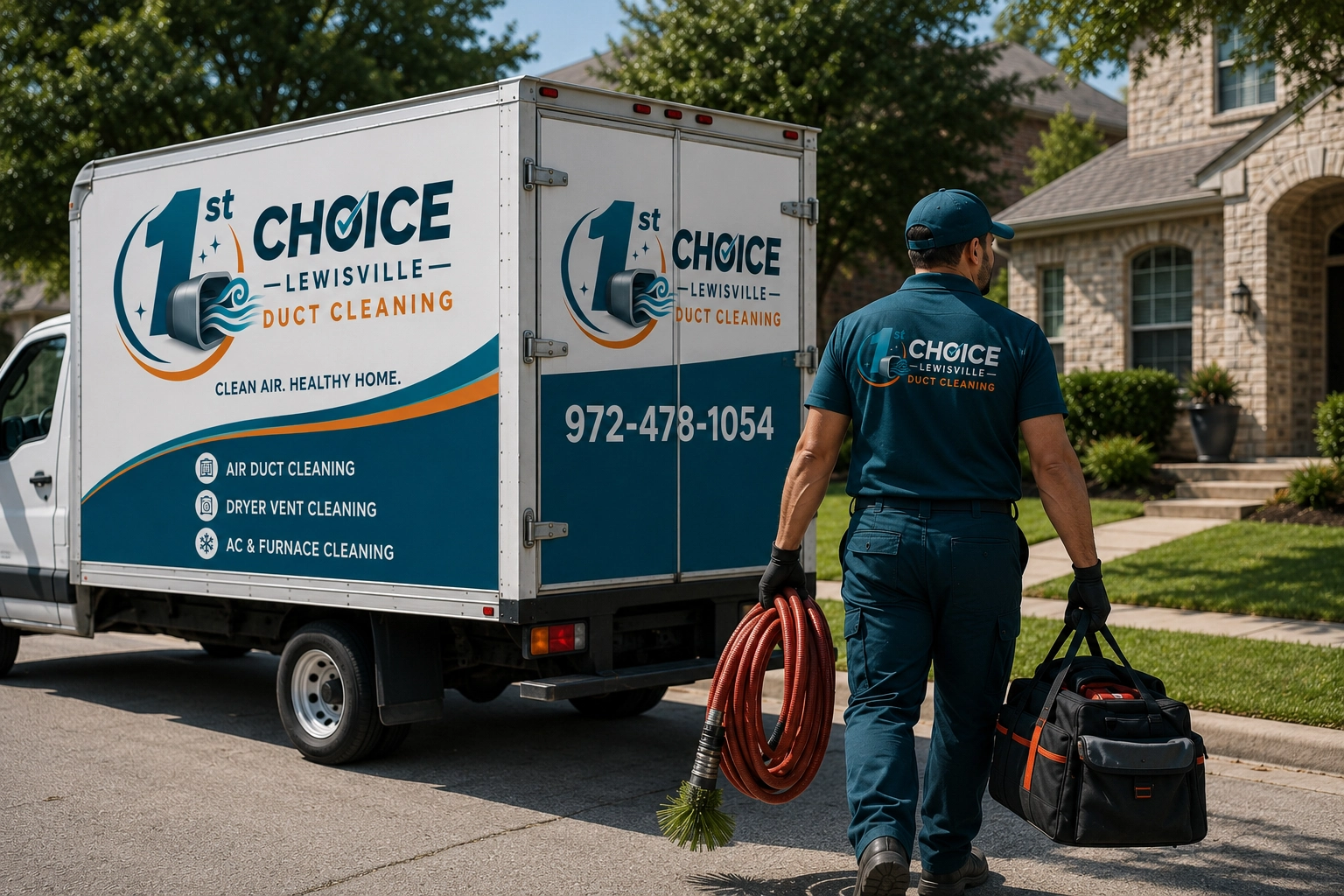 Fast air duct cleaning service
